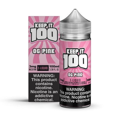 OG Pink by Keep It 100 100ml eLiquid with Packaging