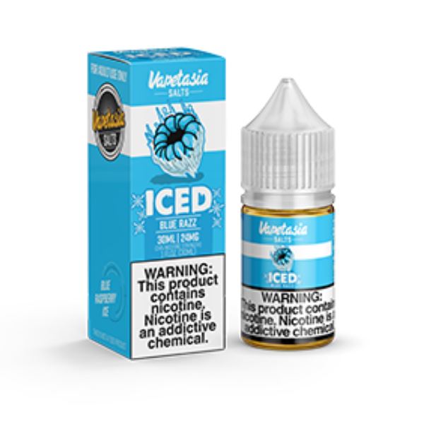 Killer Fruits Blue Razz Iced by Vapetasia Salts Series 30mL with Packaging
