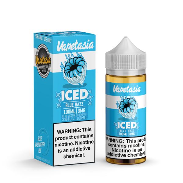 Killer Fruits Blue Razz Iced by Vapetasia Series 100mL with Packaging
