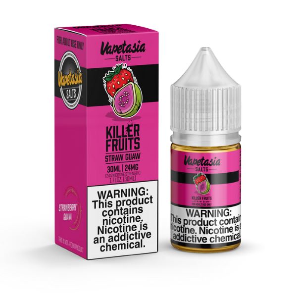 Killer Fruits Straw Guaw by Vapetasia Salts Series 30mL with Packaging