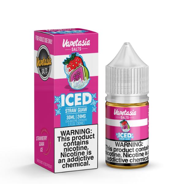 Killer Fruits Straw Guaw Iced by Vapetasia Salts Series 30mL with Packaging