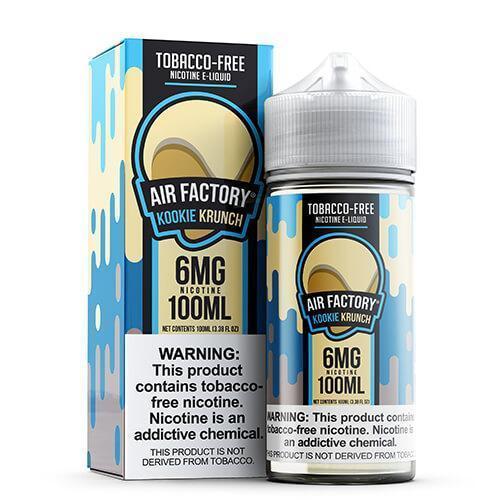 Vanilla Crunch (Kookie Krunch) by Air Factory Tobacco-Free Nicotine Series 100mL with Packaging