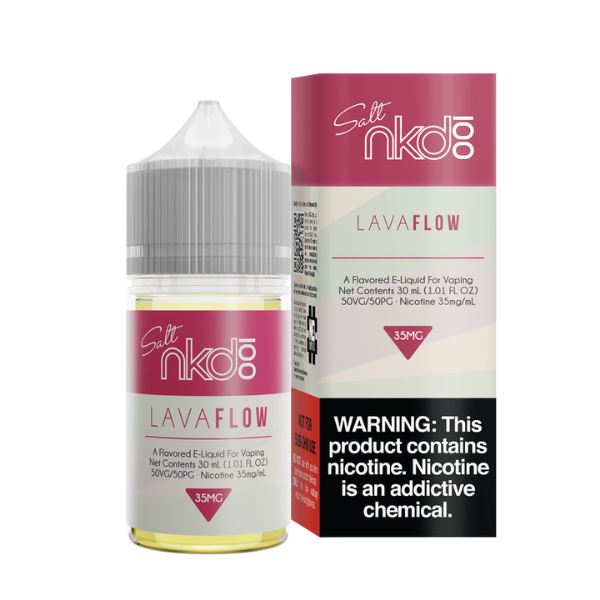 Lava Flow by Naked Tobacco-Free Nicotine Salt Series 30mL with Packaging