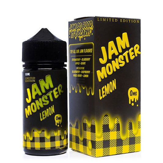Lemon by Jam Monster 100mL with Packaging