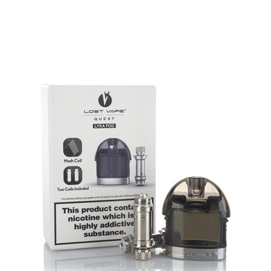 Lost Vape Lyra Pod Set 1 Pod + 2 Coils with packaging