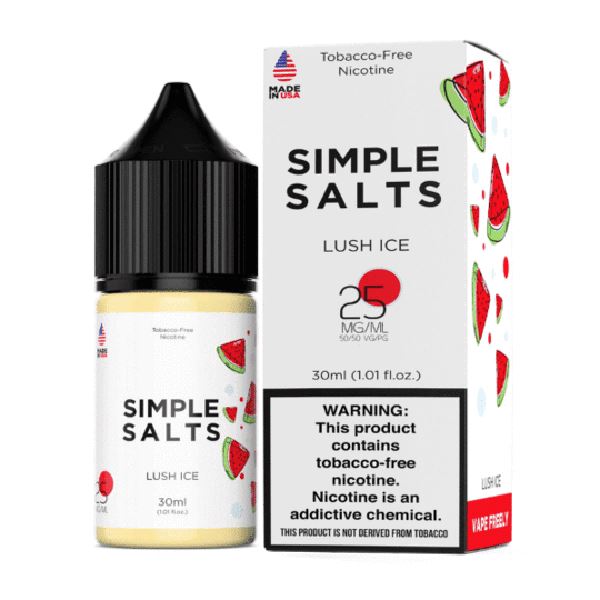 Lush Ice by Simple Salts Series 30mL with Packaging
