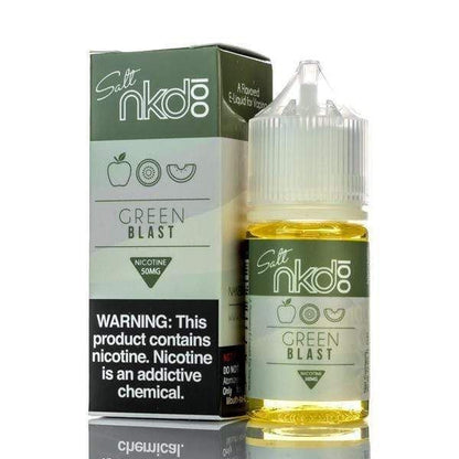 Melon Kiwi (Green Blast) by Naked Tobacco-Free Nicotine Salt Series 30mL with Packaging