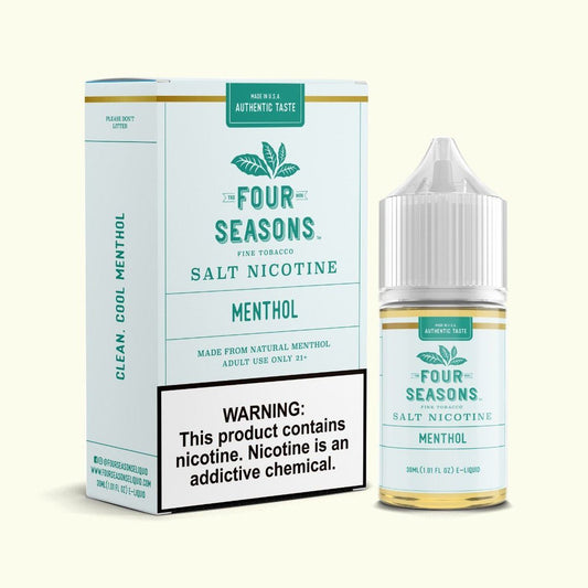 Menthol by Four Seasons Salts Series 30mL with Packaging
