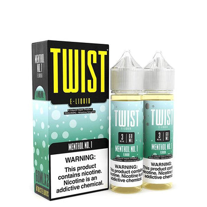 Menthol No.1 by Twist Series 120mL with Packaging