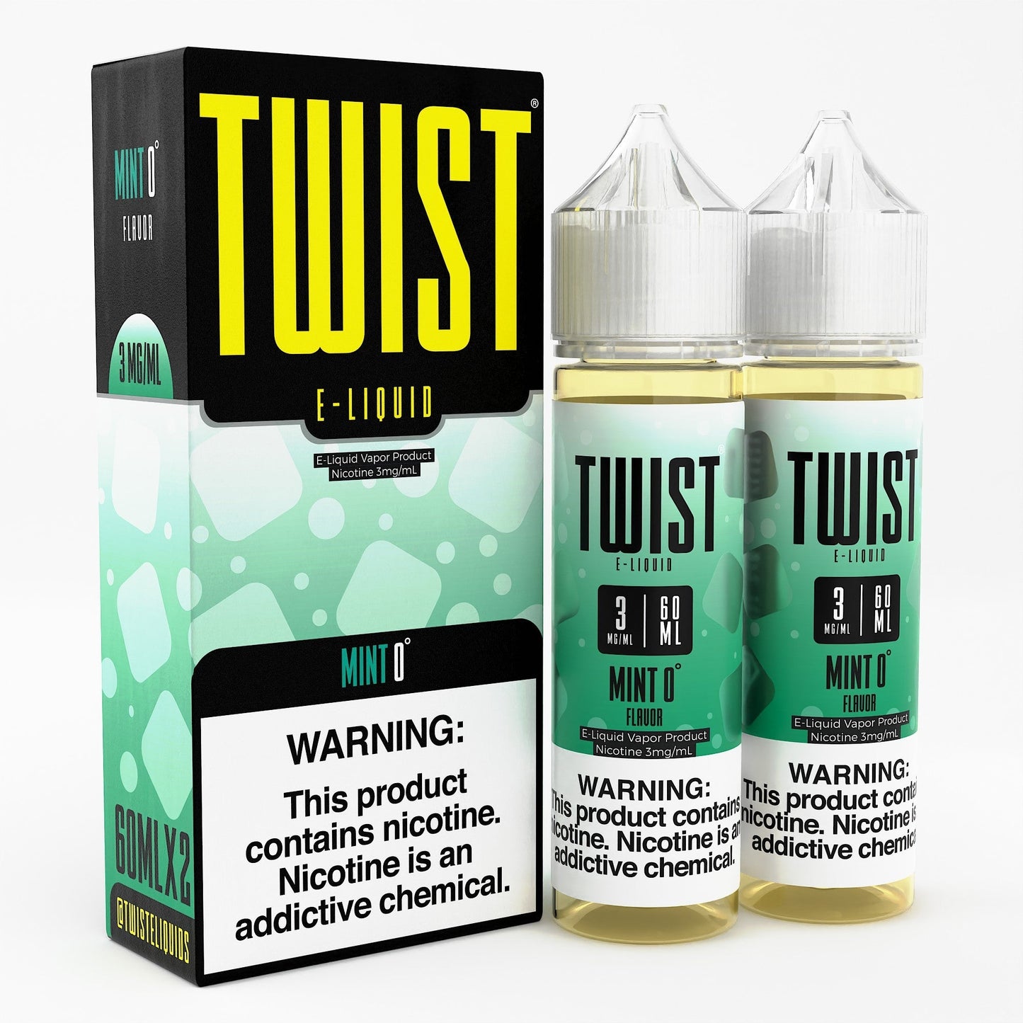 Mint 0° (Arctic Cool Mint) by Twist Series 120mL with Packaging