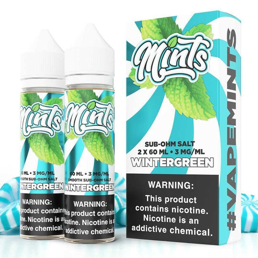 Wintergreen by Mints Series 2x 60mL with Packaging