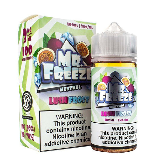 Lush Frost by Mr. Freeze Menthol 100mL with Packaging
