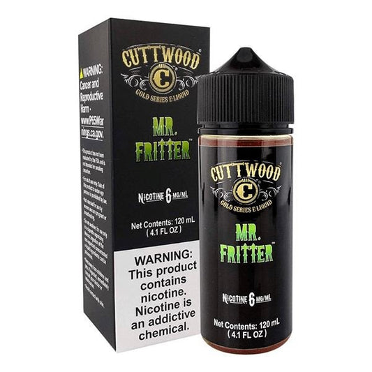 Mr. Fritter By Cuttwood E-Liquid 120mL with Packaging