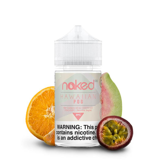 Hawaiian Pog By Naked 100 Series 60mL PMTA Submitted Bottle
