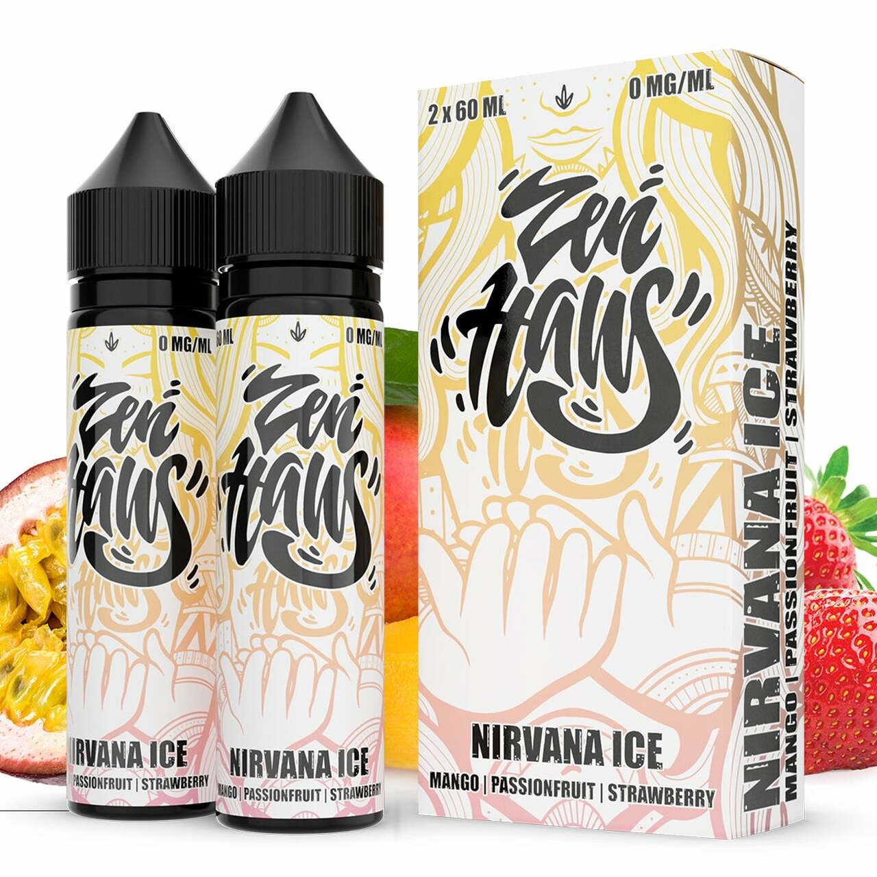 Nirvana ICE by Zen Haus Series 2x60mL with Packaging