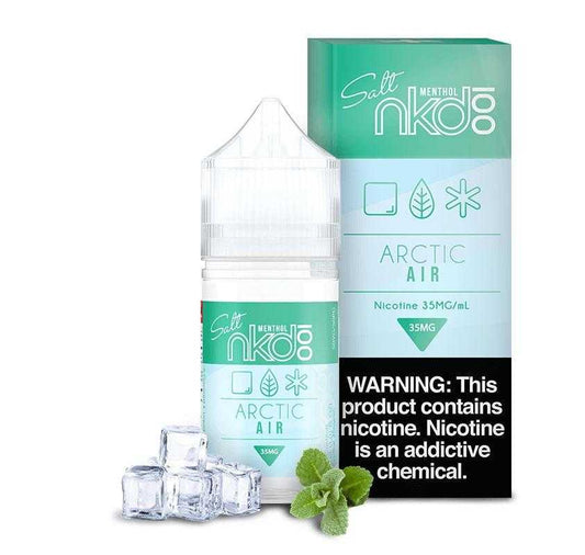 Mint Arctic Air by Naked 100 Salt Series 30mL with Packaging