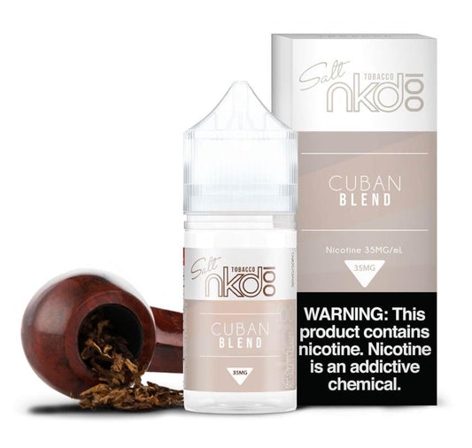 Cuban Blend by Naked 100 Salt Series 30mL with Packaging