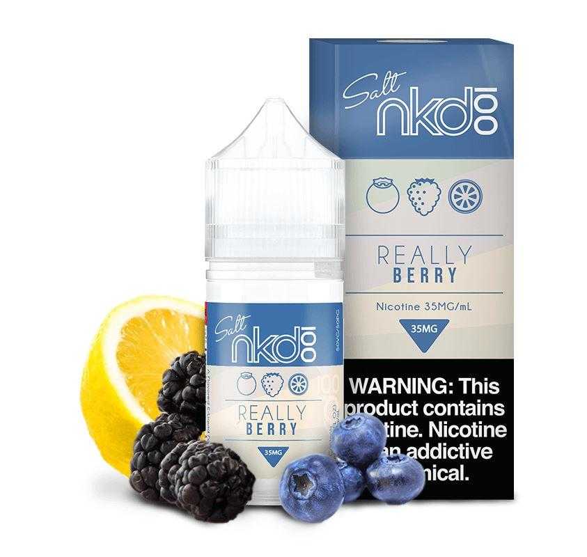 Really Berry by Naked 100 Salt Series 30mL with Packaging
