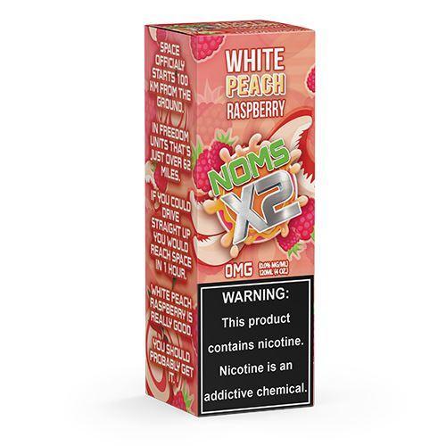 White Peach Raspberry by Nomenon Series X2 120mL with Packaging