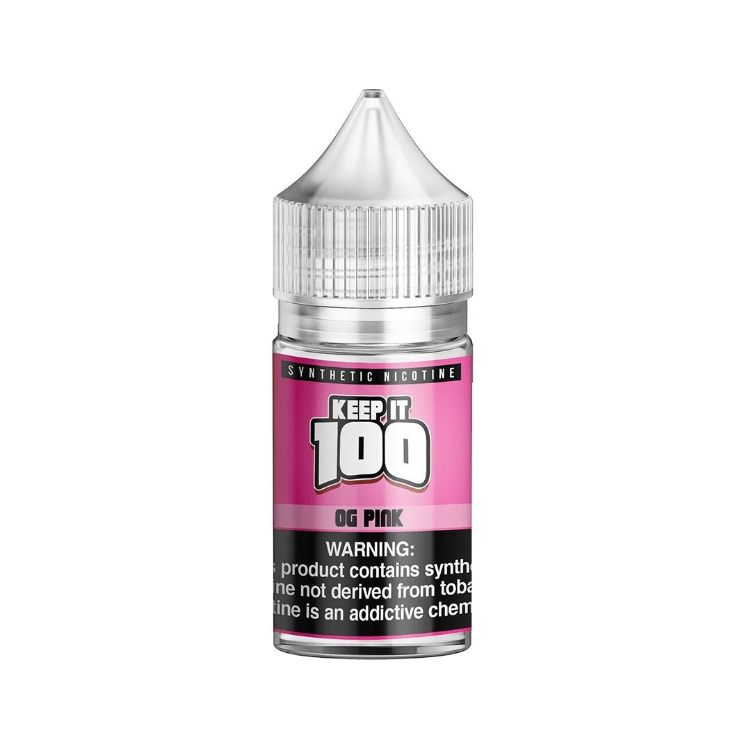 OG Pink by Keep It 100 Tobacco-Free Nicotine Salt Series 30mL Bottle