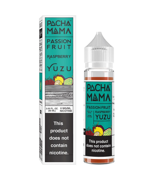 Passion Fruit Raspberry Yuzu by TFN Pachamama Series 60mL with Packaging