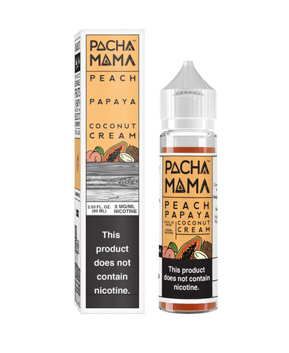 Peach Papaya Coconut Cream by TFN Pachamama Series 60mL with Packaging