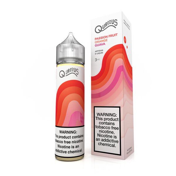 Passion Fruit Orange Guava by Qurious Synthetic 60ml