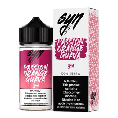 Passion Orange Guava TF-Nic by Syn Liquids Series 100mL with Packaging