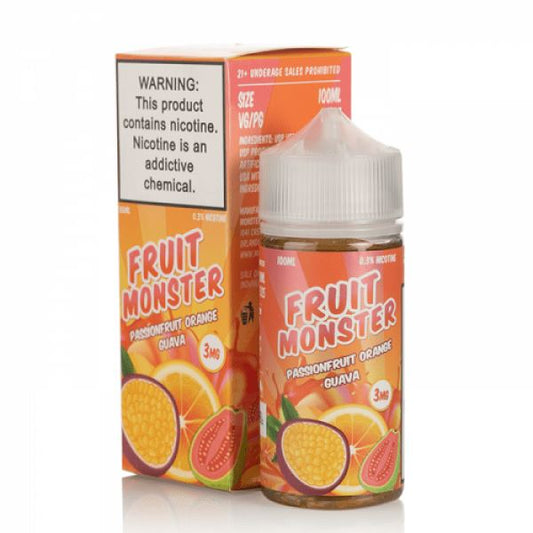 Passionfruit Orange Guava by Fruit Monster 100mL with Packaging
