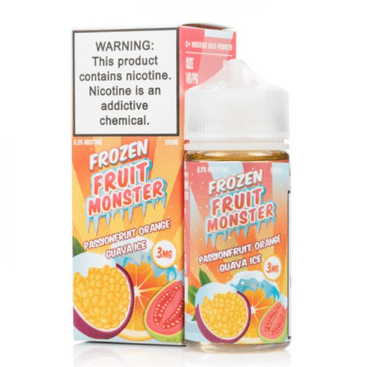 Passionfruit Orange Guava Ice by Fruit Monster 100mL with Packaging