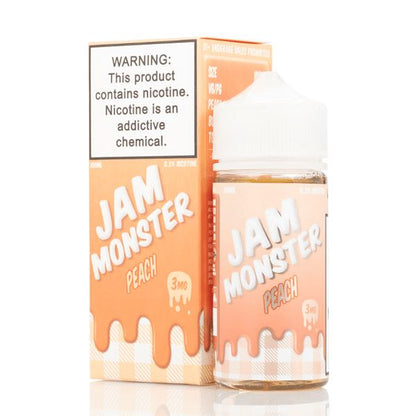 Peach by Jam Monster 100mL with Packaging