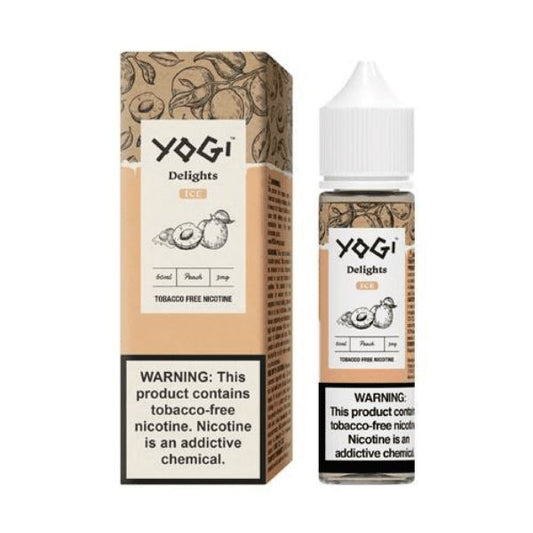 Peach Ice by Yogi Delights Tobacco-Free Nicotine Series E-Liquid