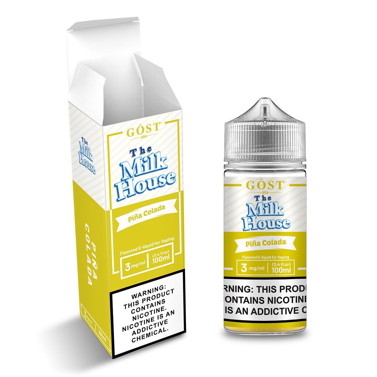 Piña Colada by GOST The Milk House Series 100mL with Packaging