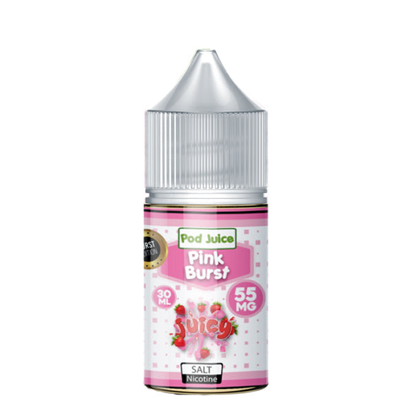 Pink Burst Salt by Pod Juice E-Liquid | 30mL