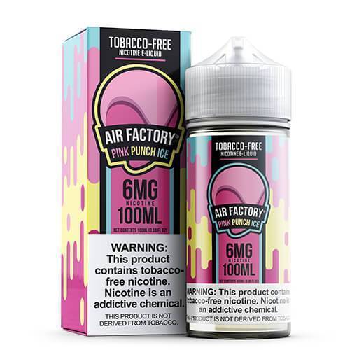Pink Punch Ice by Air Factory Tobacco-Free Nicotine Series 100mL with Packaging