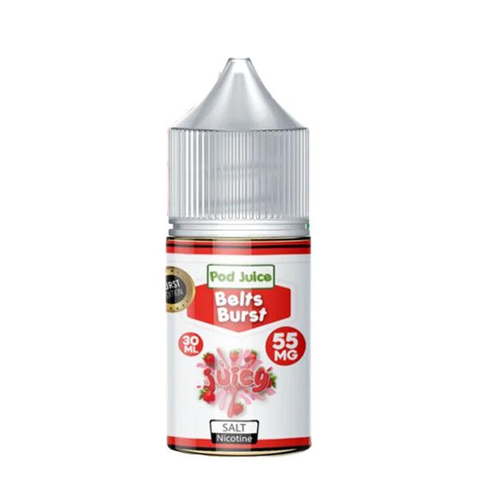 Strawberry Beltz by Pod Juice Salts Series 30mL Bottle