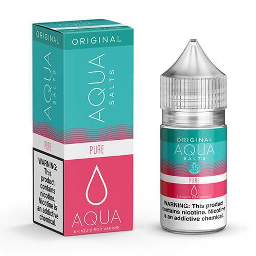 Pure by Aqua Salts Series 30mL with packaging