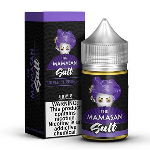 Purple Cheesecake (Taro Cheesecake) by The Mamasan Salts Series 30mL with Packaging