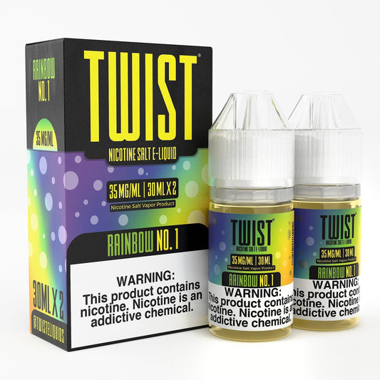 Rainbow No.1 by Twist Salts Series 60mL with Packaging