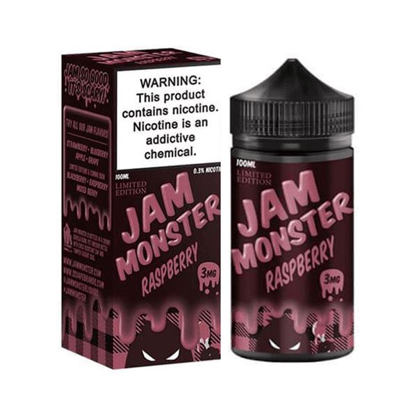 Raspberry by Jam Monster E-Liquid | Flawless Vape Shop