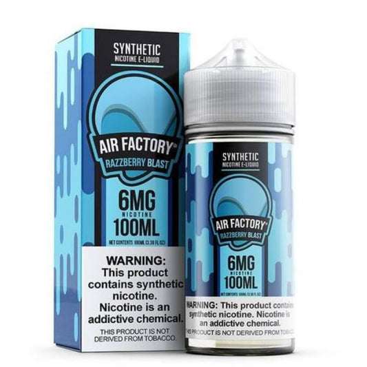 Razzberry Blast by Air Factory Tobacco-Free Nicotine Series 100mL with Packaging