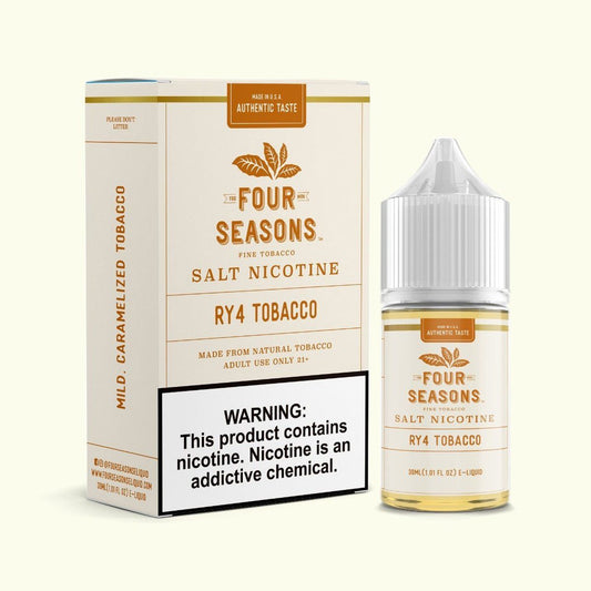 RY4 Tobacco by Four Seasons Salts Series 30mL with Packaging