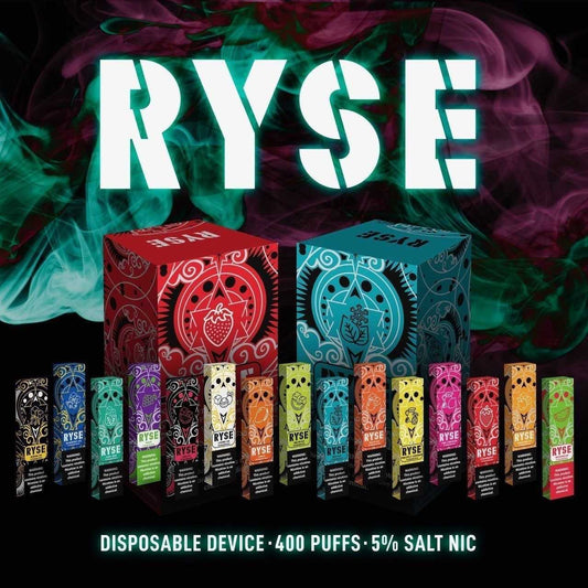 Ryse Disposable | 400 Puffs | 1.3mL Group Photo