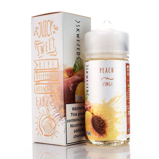 Peach by Skwezed 100ml with packaging