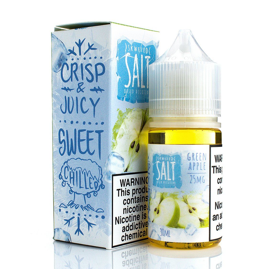 Green Apple Ice by Skwezed Salt Series 30mL with Packaging