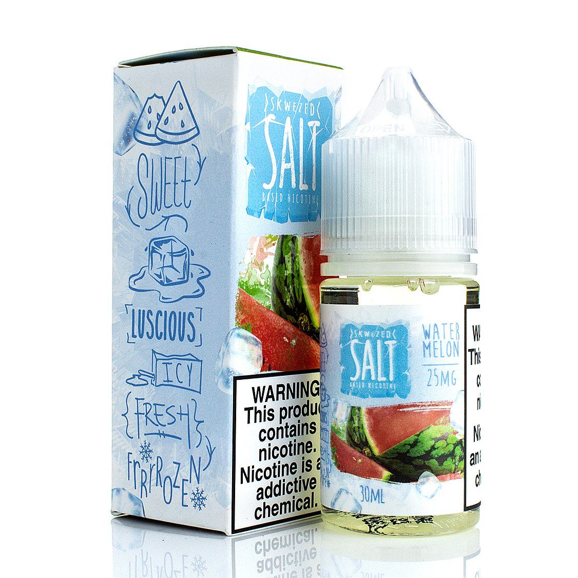 Watermelon Iced by Skwezed Salt Series 30ml with Packaging