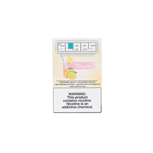 Slaps Disposable | 4500 Puffs Pink Lemonade with Packaging
