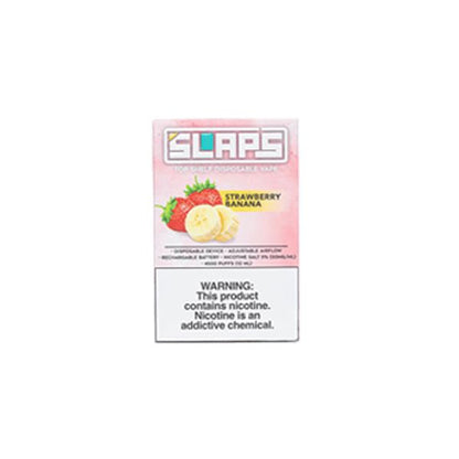 Slaps Disposable | 4500 Puffs Strawberry Banana