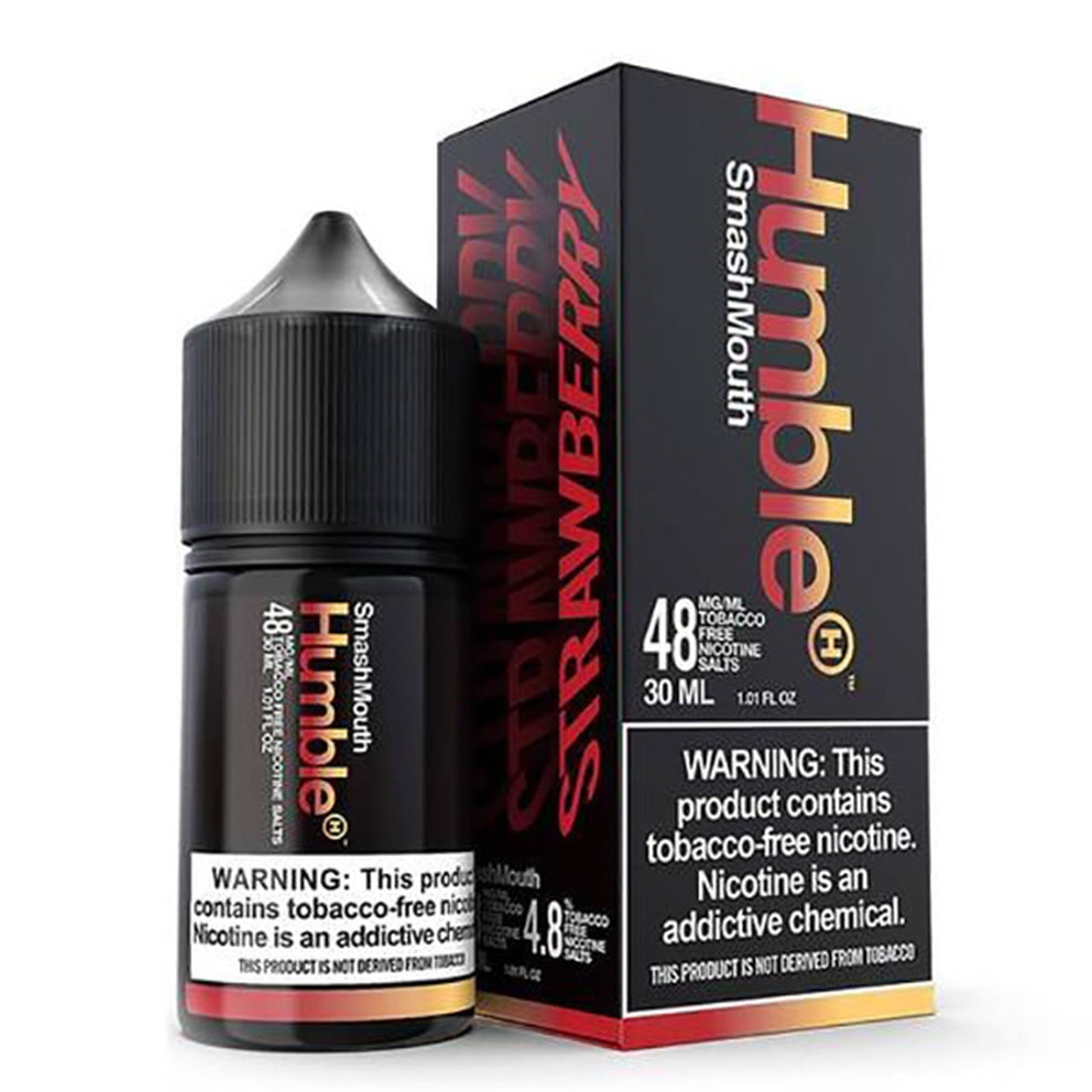 Smash Mouth Tobacco-Free Nicotine By Humble Salts 30mL with Packaging