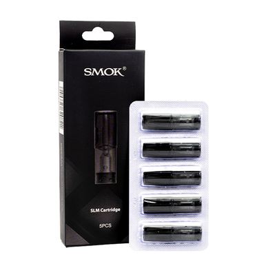 SMOK SLM Replacement Pods 5-Pack with packaging